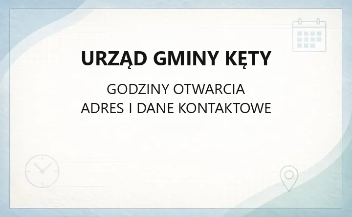 Urząd Gminy Kęty - kontakt, wydziały, godziny i ePUAP