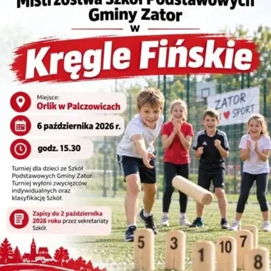 Mistrzostwa Szkół Podstawowych Gminy Zator w Kręgle Fińskie