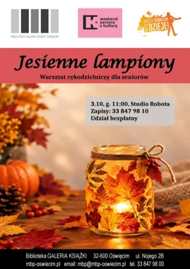 Weekend Seniora z Kulturą – jesienne lampiony